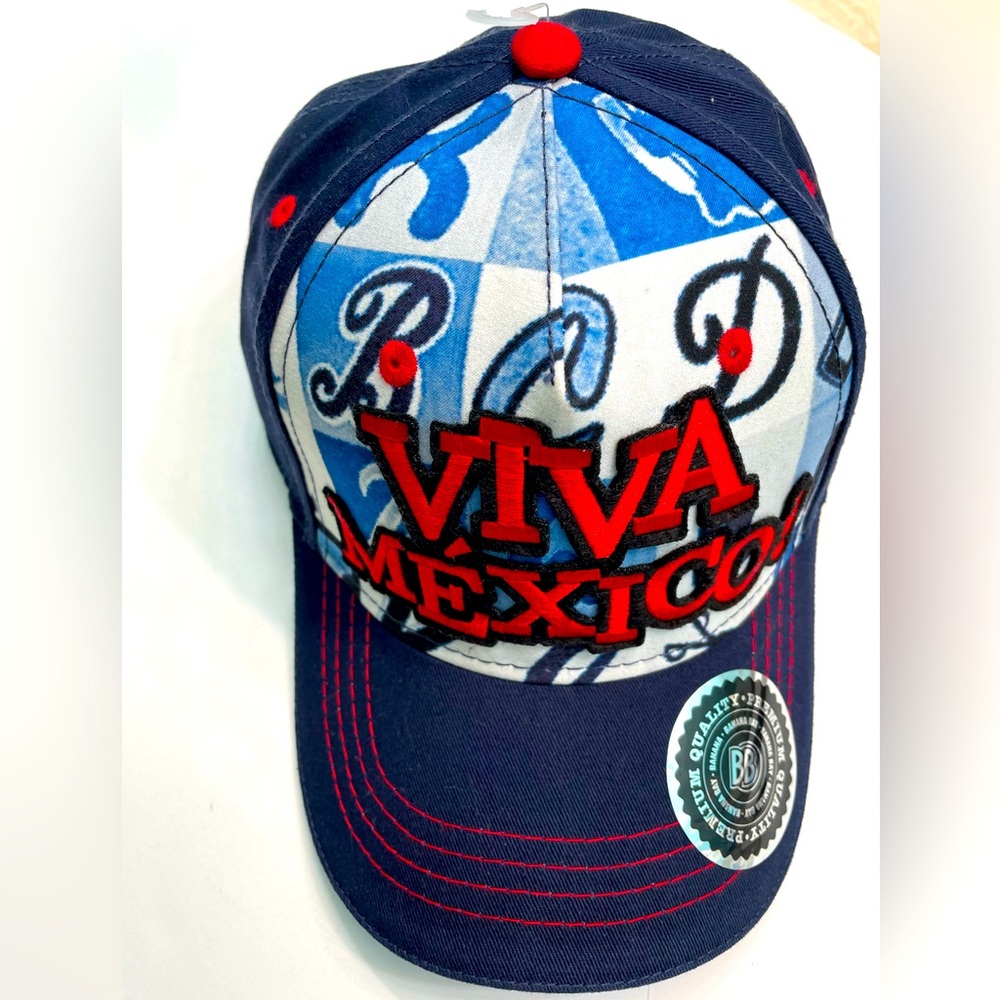 Viva Mexico Banana Bay Mexico Tourist Strapback Baseball Cap Hat NWT